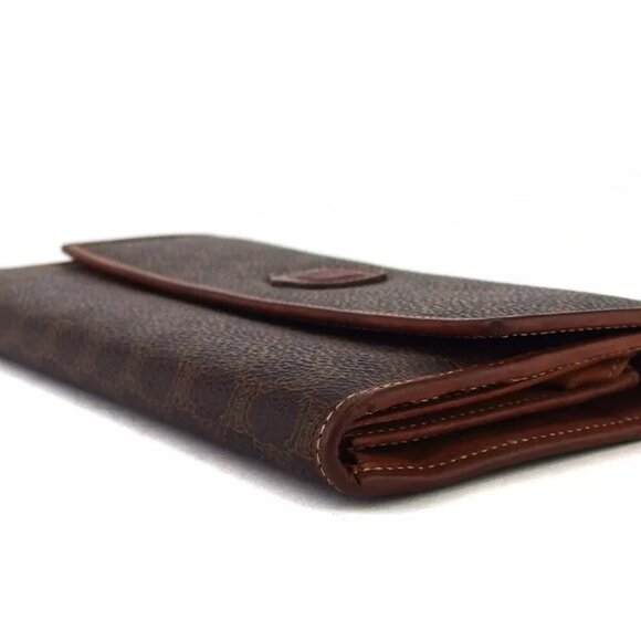 Celine Purse macadam PVC ?~ leather Authentic used - Picture 3 of 9